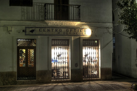 Tarifa di notte, centro storico