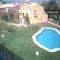 En el campo de golf